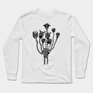 The 8 Heads. Long Sleeve T-Shirt